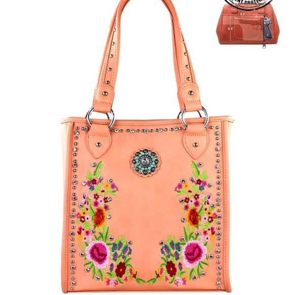 Montana West Handbags - NEW Studded Conceal Carry Purse